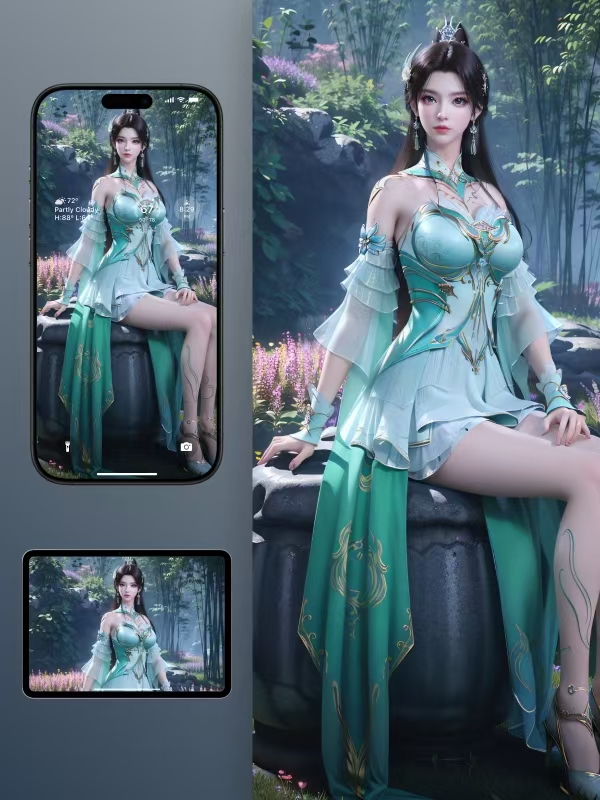 图片[2]-《斗破苍穹》之萧熏儿高清壁纸-创客谷